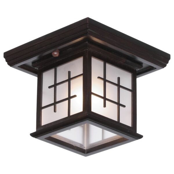 urn427dcyszpfdr2zil6si055lg87is3 592-727-01 VELANTE Деревянный стиль светильник потолочный, E27, 40W