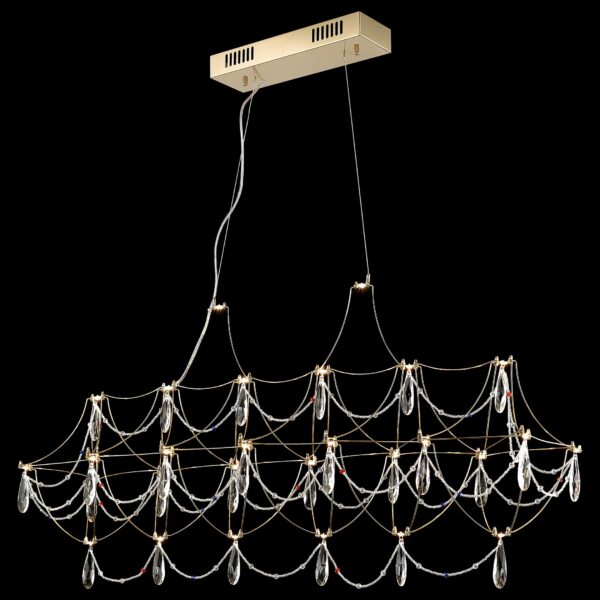 uz5gljkhf279n20opvc38xvfso01jmxc WE336.24.323 WERTMARK FELICIA светильник подвесной, LED, 24x1W, 3000K