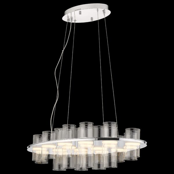 v5amp06195rkmmu6ffsy5vb3r1hnyn2n-1 WE157.18.123 WERTMARK PAULA светильник подвесной, LED, 18×4.5W, 3000K