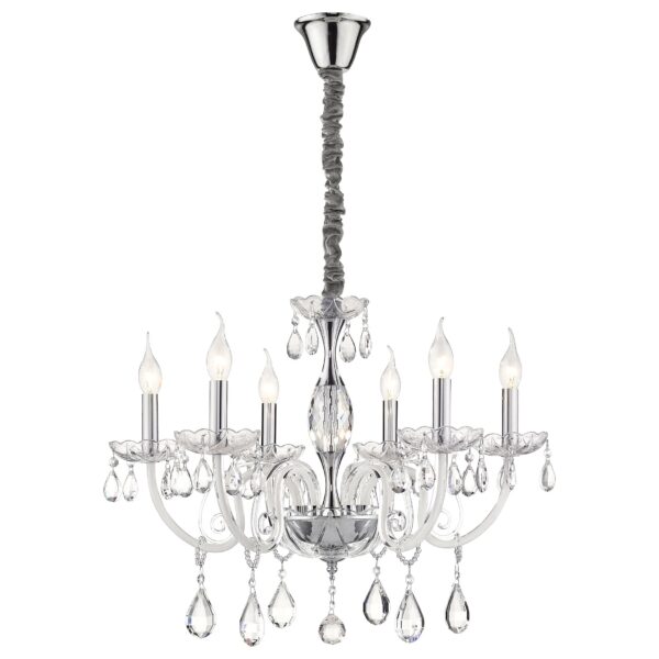 vg6pgvmn1zbtlf8wtlzhb91eqkralwrp WE171.06.103 WERTMARK LEONORE светильник подвесной, E14, 6x40W