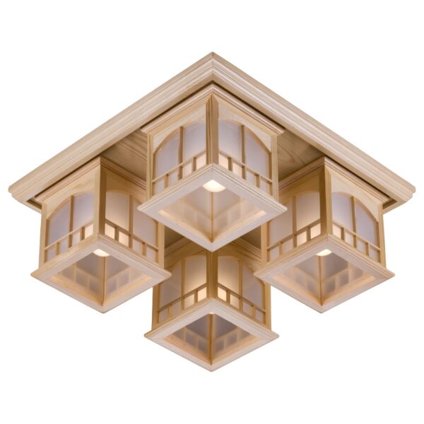 w9u7zh03o6v3hy9grk7hx2yzc5ktt8od 513-717-04 VELANTE Деревянный стиль светильник потолочный, E27, 4x40W