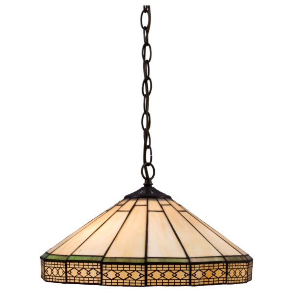 wht9dv7tkg766y14fh21jb3s0p1b0k43 857-806-02 VELANTE Стиль Tiffany светильник подвесной, E27, 2x60W