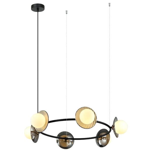 wjs4uor9om33riewisrgnl01njew74fz 221-023-06 VELANTE Современный стиль светильник подвесной, G9, 6x40W