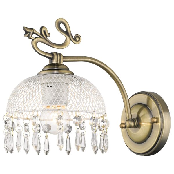 wuhe8nk05j4noqsxdkvoa0w9xcc3w81s 733-501-01 VELANTE Классический стиль светильник настенный, E27, 60W