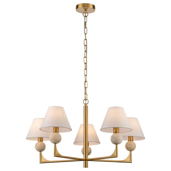 x1vzctwsniyuc7tgq85gjjvcqdvuw8rf 335-503-05 VELANTE Классический стиль светильник подвесной, E14, 5x40W