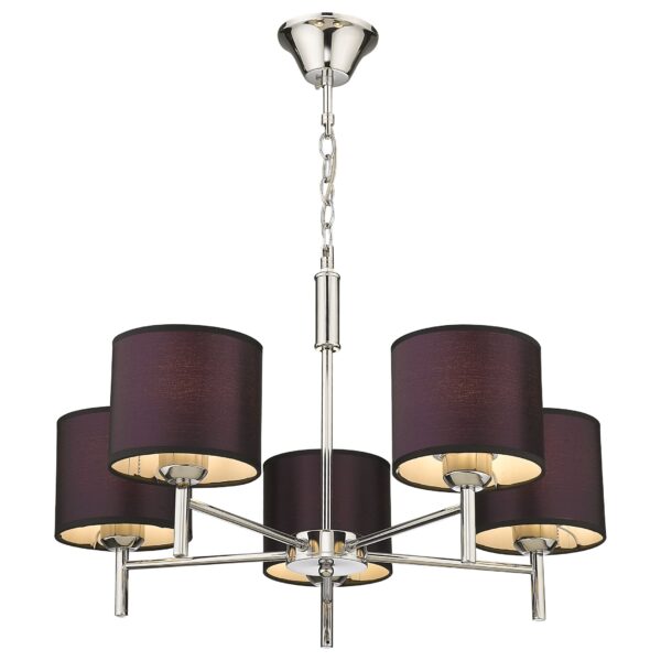 x4ccct12nwgf70jl5623z34u8zx1pi0y 291-123-05 VELANTE Современный стиль светильник подвесной, E27, 5x40W