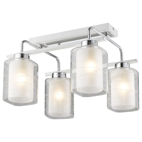 xf66eubrmqa87yu9j2w3wm0t8qggxndp 278-107-04 VELANTE Современный стиль светильник потолочный, E27, 4x60W