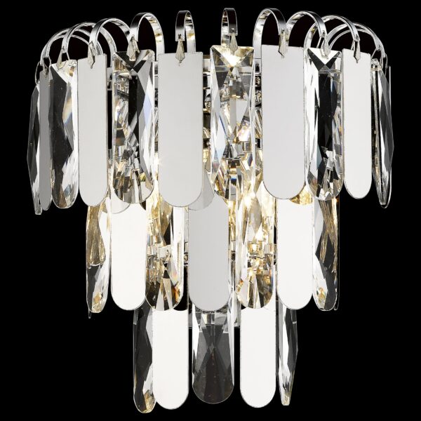 xqkniic3ljzetmv8c4kh0qpgb5sgqyxz WE105.03.101 WERTMARK CRESCENTIA светильник настенный, E14, 3x40W