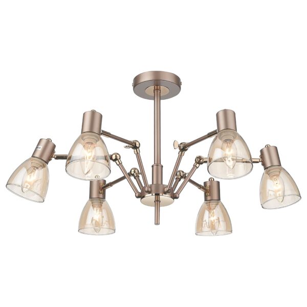 zb4n6yra3373deeoeb5yqamjj4re5zco 246-403-06 VELANTE Современный стиль светильник потолочный, E14, 6x40W