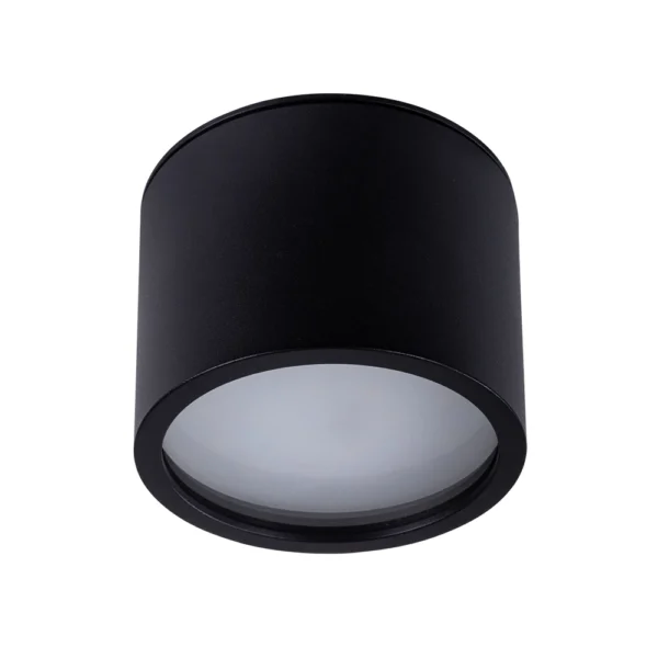 0-69 A5543PL-1BK Светильник потолочный накладной INTERCRUS для GX53 Ø80×60мм белый IP44