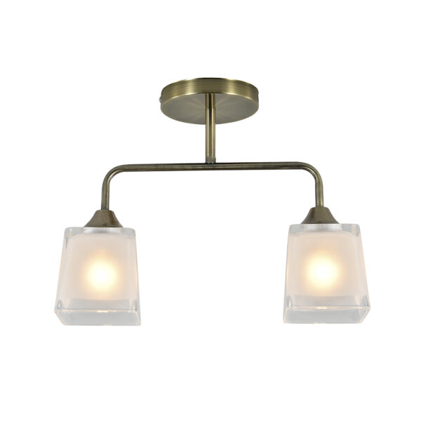 Escada 2103/2P E27*40W Antique Brass - купить на сайте Люстры Торг 1462992 Escada 2103/2P E27*40W Antique Brass