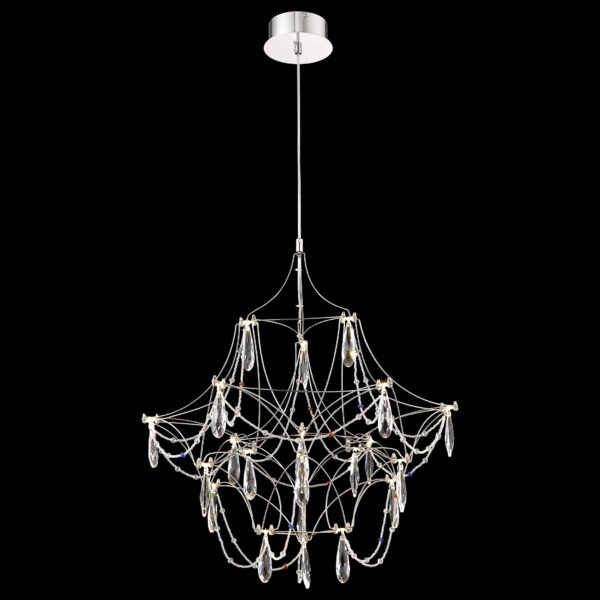 84ddha705z4k1ymgae694quoju1bcghn WE336.21.126 WERTMARK FELICIA светильник подвесной, LED, 21x1W, 3000K