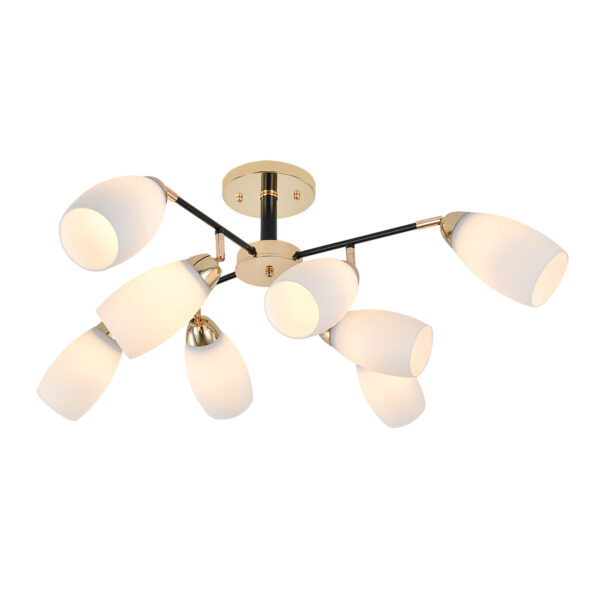 Escada 643/8P E27*40W Gold - купить на сайте Люстры Торг 1462915 Escada 643/8P E27*40W Gold