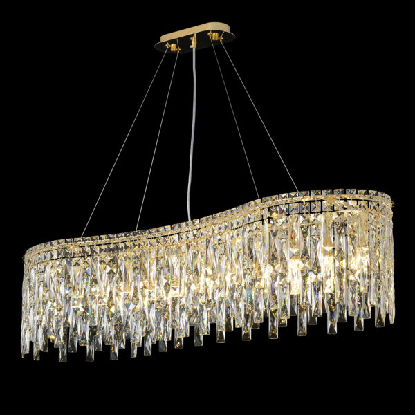 Люстра Crystal Lux ABRIL SP12 L1200 GOLD - купить на сайте Люстры Торг 1461983 Люстра Crystal Lux ABRIL SP12 L1200 GOLD