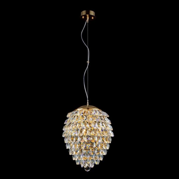 Светильник подвесной Crystal Lux CHARME SP6 GOLD/TRANSPARENT - купить на сайте Люстры Торг 1451452 Светильник подвесной Crystal Lux CHARME SP6 GOLD/TRANSPARENT