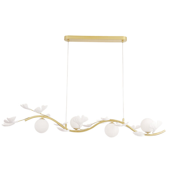 Светильник подвесной Crystal Lux COLIBRI SP4 GOLD - купить на сайте Люстры Торг 1461359 Светильник подвесной Crystal Lux COLIBRI SP4 GOLD