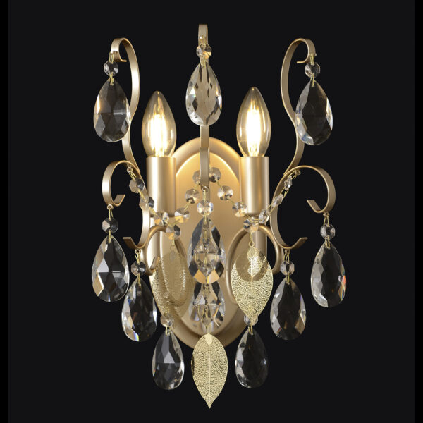 ESMIRALDA_AP2_GOLD Бра Crystal Lux ESMIRALDA AP2 GOLD