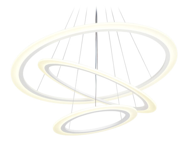 FA4359 FA4359/3 WH белый 145W 3000K/4200K/6400K D800*800 (ПДУ РАДИО 2.4G)