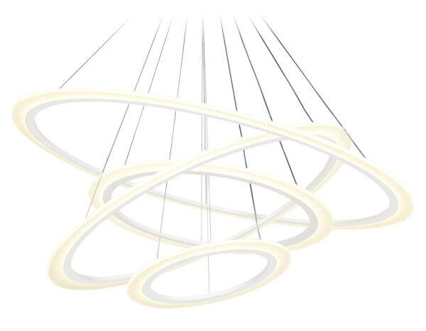 FA4363 FA4363/4 WH белый 235W 3000K/4200K/6400K D1000*870 (ПДУ РАДИО 2.4G)