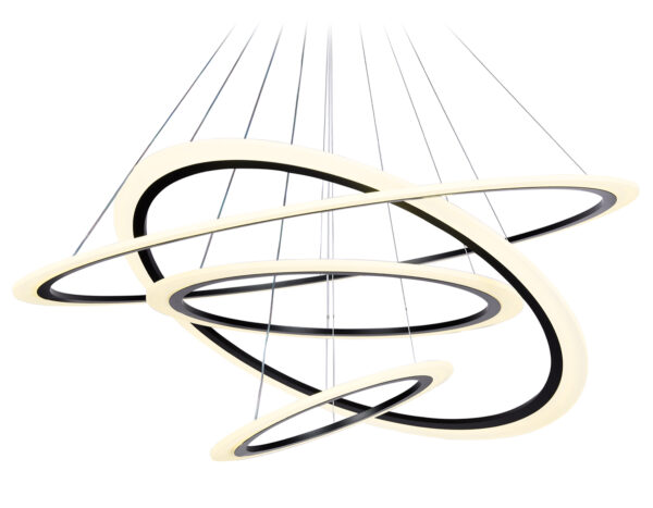 FA4365 FA4365/4 BK черный 235W 3000K/4200K/6400K D1000*870 (ПДУ РАДИО 2.4G)