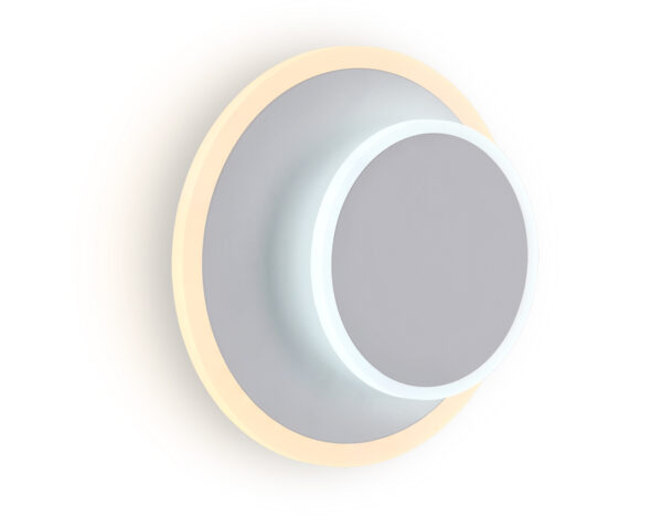 FW105 WH/S белый/песок LED 3000K/6400K 15W 240*190*50 - купить на сайте Люстры Торг 1455770 FW105 WH/S белый/песок LED 3000K/6400K 15W 240*190*50