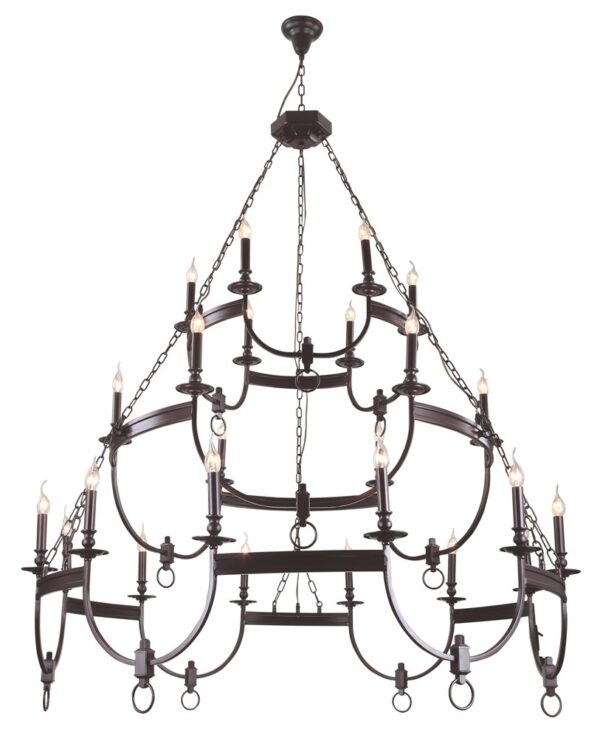 SUERTE_BROWN_SP122B62B6 Люстра Crystal Lux SUERTE BROWN SP12+6+6