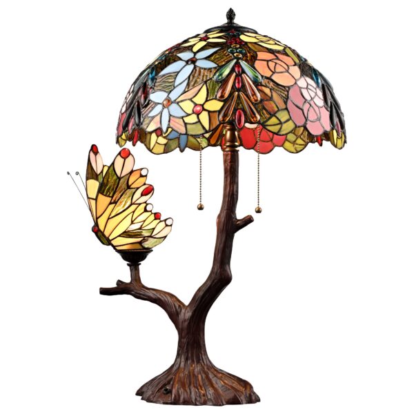 cqq7g81gfu0nnkanb72ry96ifkyypgmr 893-804-03 VELANTE Стиль Tiffany светильник настольный, E27, 3x60W