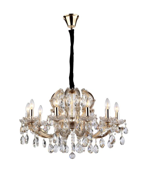 Подвесная люстра Dio DArte Elite Diamante E 1.1.10.600 G - купить на сайте Люстры Торг 1460005 Подвесная люстра Dio DArte Elite Diamante E 1.1.10.600 G