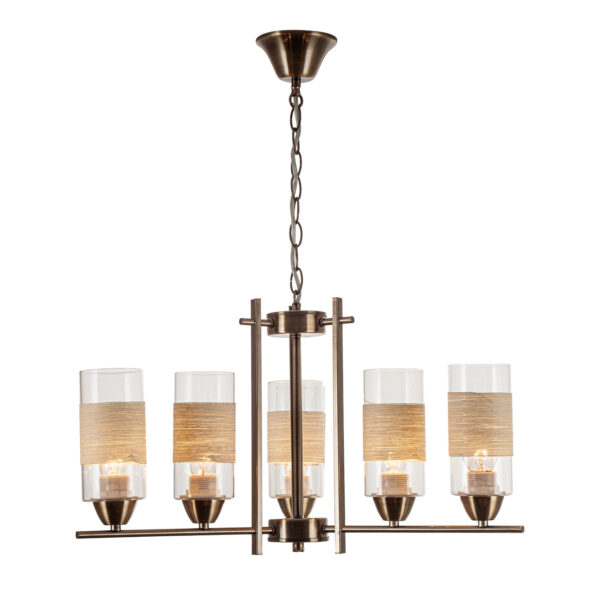 l15440 Escada 572/6 E27*60W D610 Antique Brass
