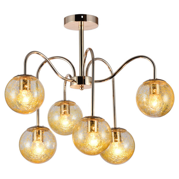 l58950 Escada 1118/6PL E27*60W Gold