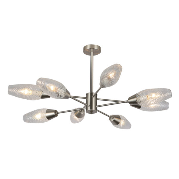 LokFu Escada 10165/8PL E14*60W Nickel
