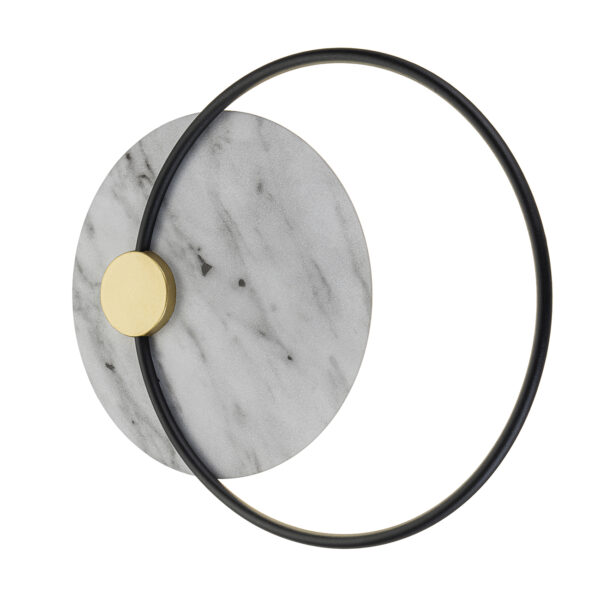 09D2DF9C2BDD1053BC70_0 Escada 10267/1 LED*15W Black/Marble