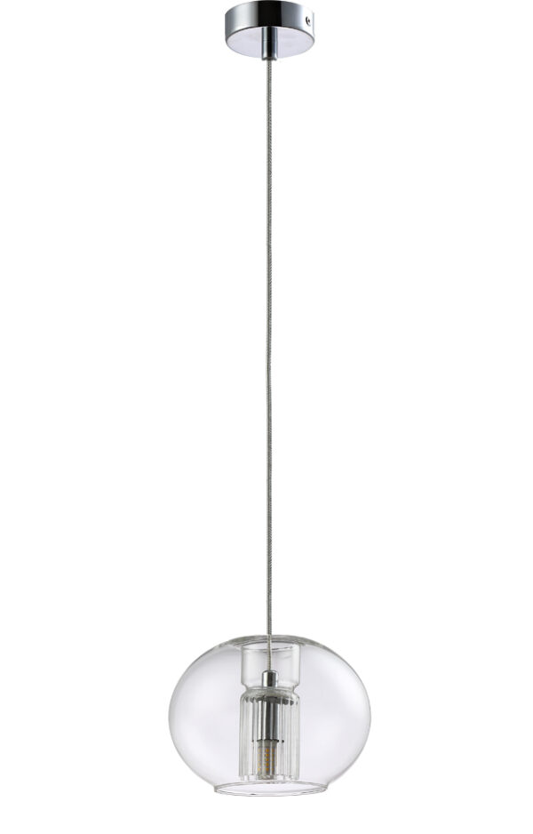BELEZA_SP1_E_CHROME Светильник подвесной Crystal Lux BELEZA SP1 E CHROME