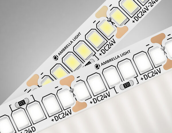 GS3402 GS3402 2835 240Led/ 20W m/ 24V IP20 4500K/ 5000*10*1.2mm (2 конт.)