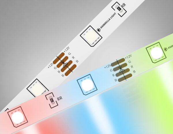 GS4301 GS4301 5050 30Led/ 7.2W m/ 24V IP20 RGB/ 5000*10*1.87mm (4 конт.)