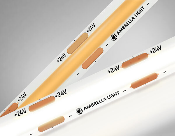 GS4702 GS4702 COB 480Led /12W m/ 24V IP20 4500K/ 5000*8*1.54mm (2 конт.)