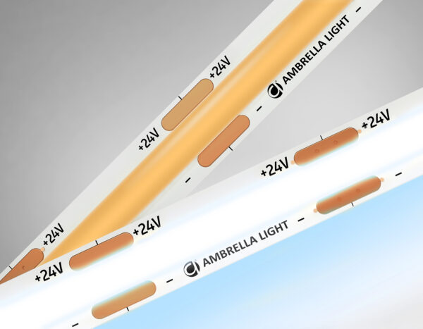 GS4703 GS4703 COB 480Led /12W m/ 24V IP20 6500K/ 5000*8*1.54mm (2 конт.)