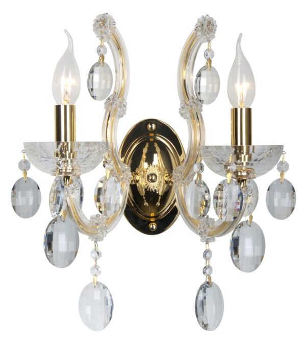 ASCII Бра Crystal Lux HOLLYWOOD AP2 GOLD