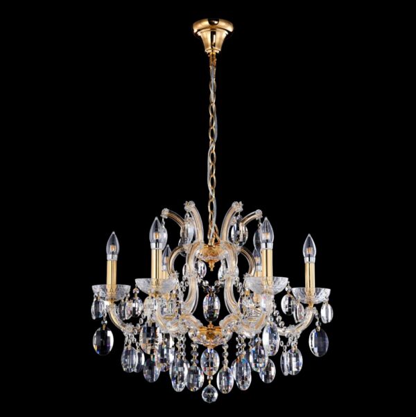 HOLLYWOOD_SP6_GOLD Люстра Crystal Lux HOLLYWOOD SP6 GOLD