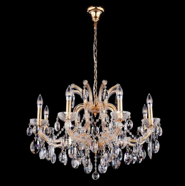 HOLLYWOOD_SP8_GOLD Люстра Crystal Lux HOLLYWOOD SP8 GOLD