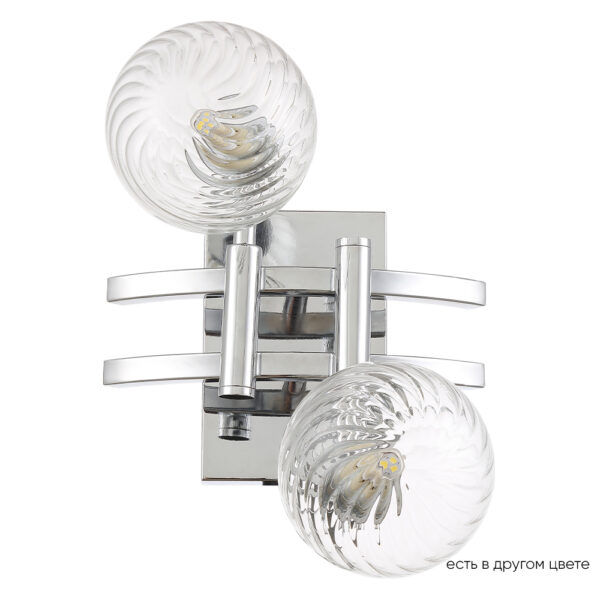 LUXURY_AP2_CHROME Бра Crystal Lux LUXURY AP2 CHROME
