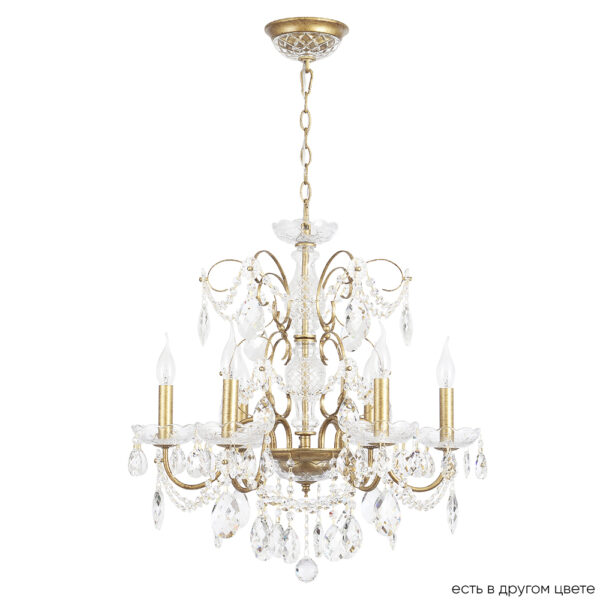 ODELIS_SP6_GOLD Люстра Crystal Lux ODELIS SP6 GOLD
