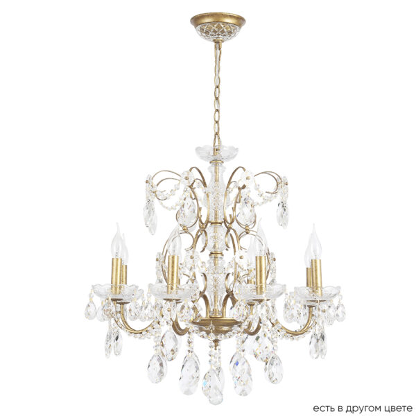 ODELIS_SP8_GOLD Люстра Crystal Lux ODELIS SP8 GOLD