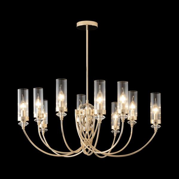 SECRET_SP10_GOLD-1 Люстра Crystal Lux SECRET SP10 GOLD