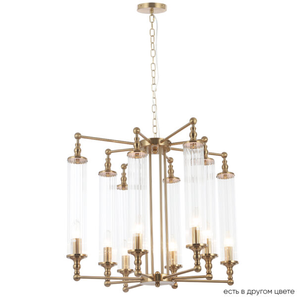 TOMAS_SP8_D650_BRASS Люстра Crystal Lux TOMAS SP8 D650 BRASS