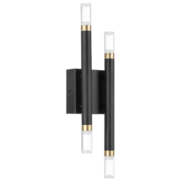 5874ff87feec11ed813fc81f66f678b0_e97e0a5969ca11ee8145c81f66f678b0 734647 Бра IRIS 12W LED 618LM 120G ЧЕРНЫЙ/ЗОЛОТО 3000K
