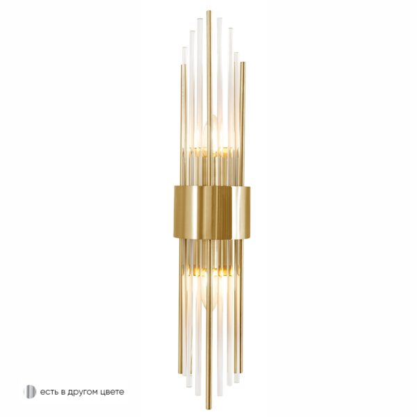 ATENTO_AP2_BRASS-TRANSPARENTE Бра Crystal Lux ATENTO AP2 BRASS/TRANSPARENTE