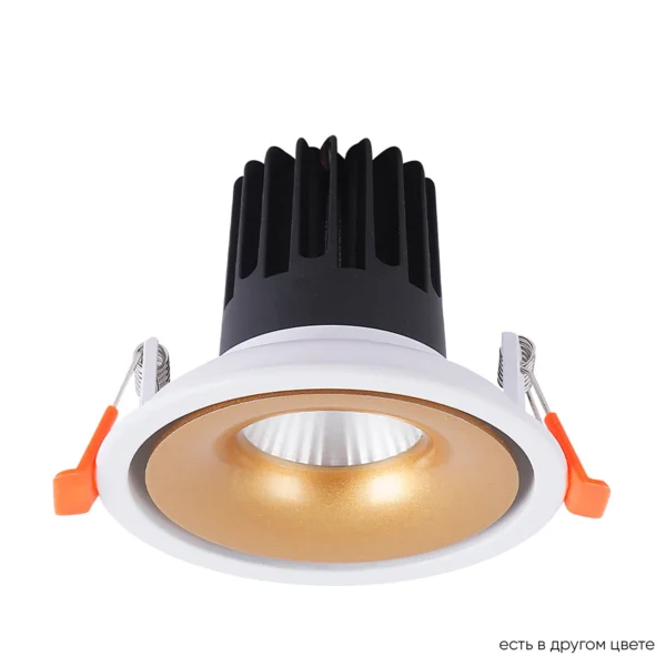 CLT_005C98_WH-GO_4000K Светильник встраиваемый Crystal Lux CLT 005C98 WH-GO 4000K