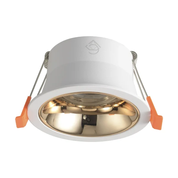 CLT_081C_WH_GO Светильник встраиваемый Crystal Lux CLT 081C WH-GO