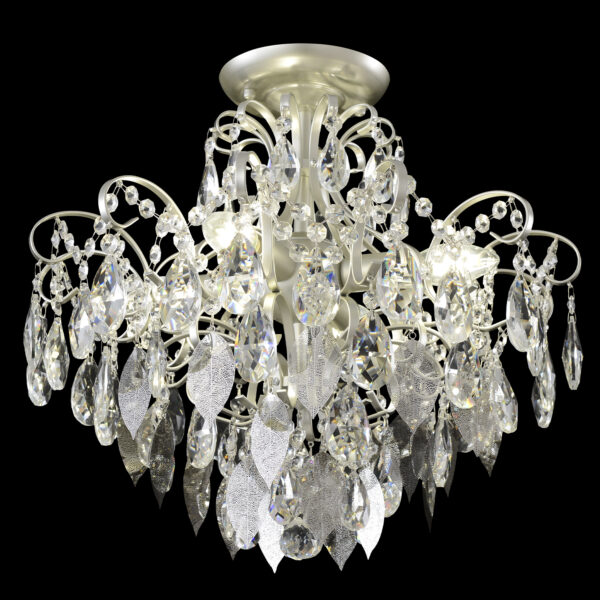 ESMIRALDA_PL4_SILVER Светильник потолочный Crystal Lux ESMIRALDA PL4 SILVER